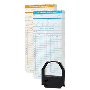 Keyed Automatic Employee Time Clock