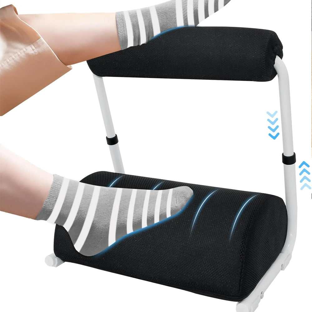 Adjustable Foot & Leg Rest with Detachable Cushion