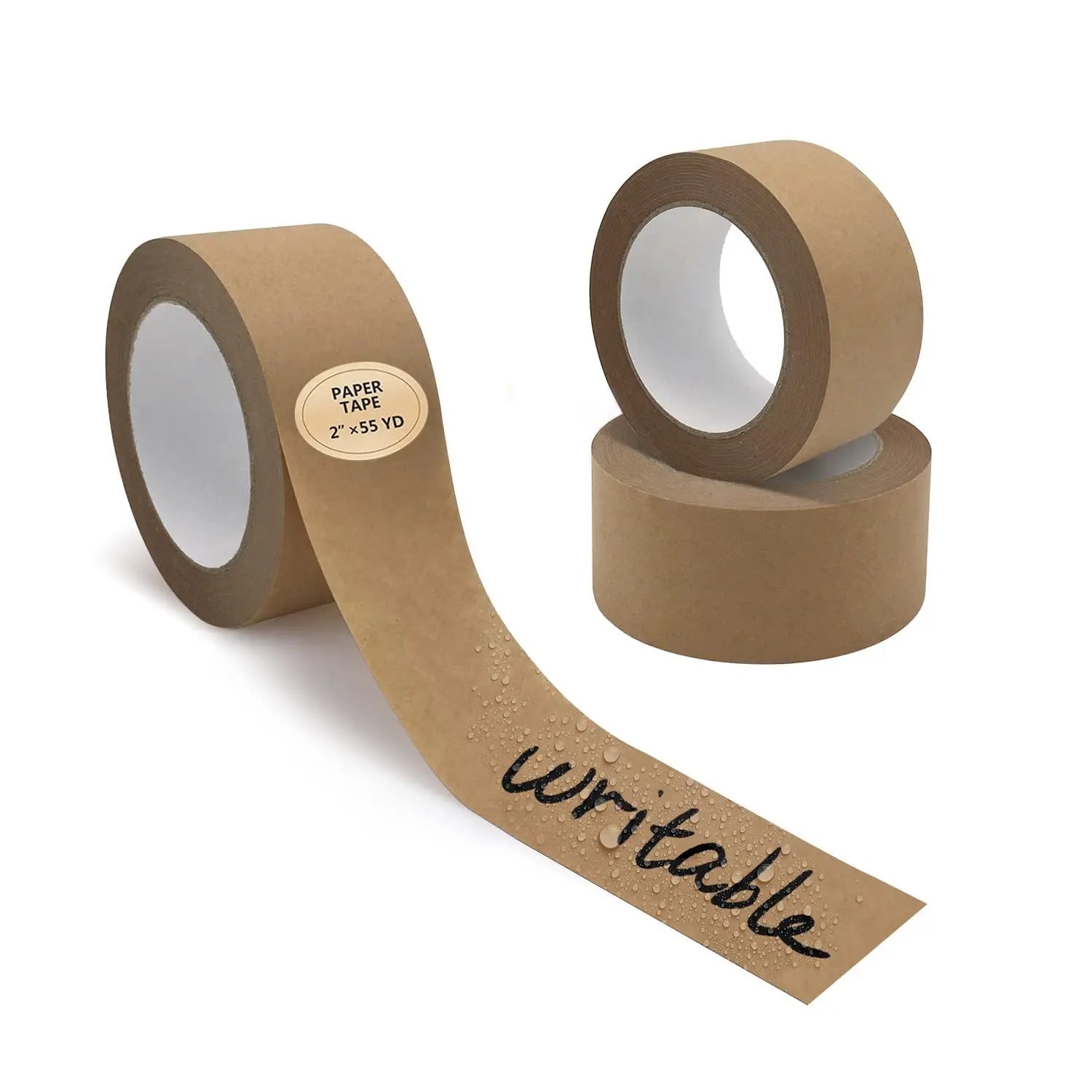 Biodegradable Brown Writable Kraft Paper Tape