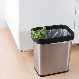Multi-packs Rectangular Stainless Steel Trash Can