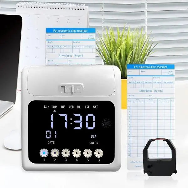 PIN Version Auto-Aligned Small Business Employee Time Clock
