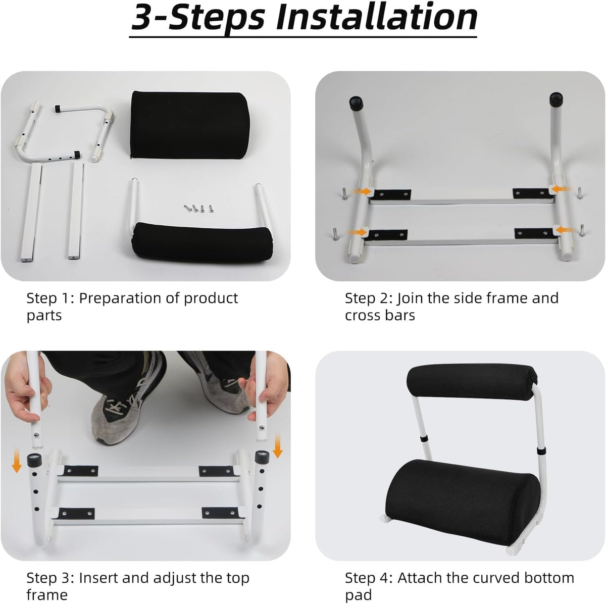 Adjustable Foot & Leg Rest with Detachable Cushion